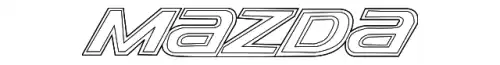  ЭМБЛЕМА GHK151711 MAZDA