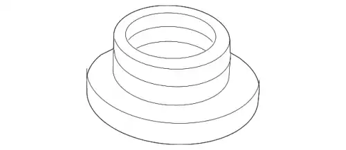  SH0115202A MAZDA ПОДУШКА РАДИАТОРА/RUBBER MOUNT