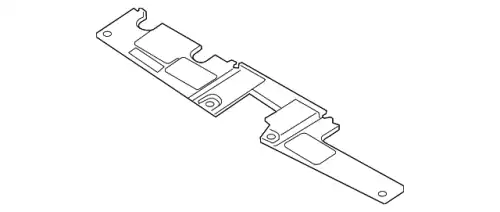  НАКЛАДКА РЕШЕТКИ РАДИАТОРА BHN1501A1C MAZDA