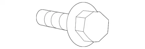 BOLT 9YA011007 MAZDA