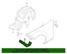 STAY(R),FENDER NE515214YA MAZDA