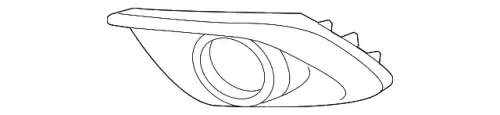 Решетка бампера MAZDA BHR150C11A