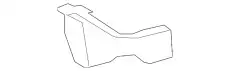 КРОНШТЕЙН КРЕПЛЕНИЯ БАМПЕРА BR6C500T1A MAZDA