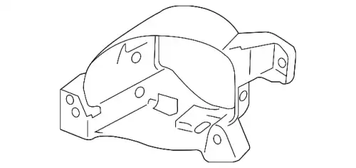  КРОНШТЕЙН ПТФ ПРАВ. MAZDA-3 BGV851684A