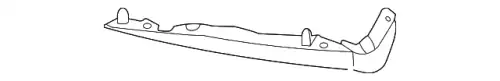 SKIRT(R),FRONT AIR D NE51519H1E MAZDA