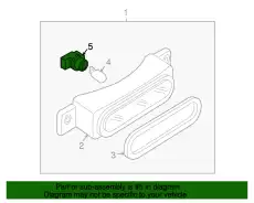 ПАТРОН ЛАМПЫ/SOCKET(L),TRUNK LID GJ6A513G7 MAZDA