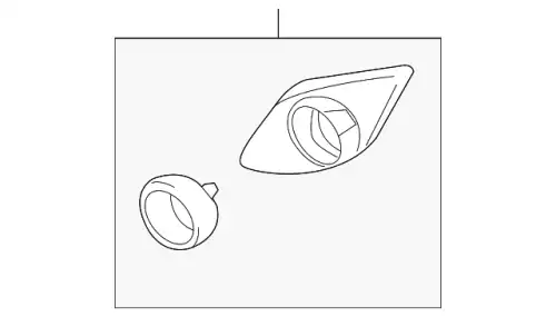 COVER (R) HOLE LAMP DR6150C10A MAZDA