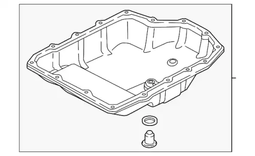 Поддон картера двигателя MAZDA FZ012151XA