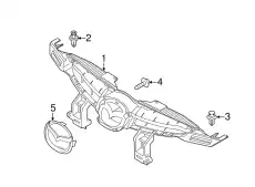 DR6150712A БАМПЕРА ОБЛИЦОВКА MAZDA