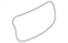 Ручка двери MAZDA BBM456951A