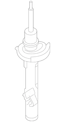 DAMPER (R) FRONT CDY034700 MAZDA