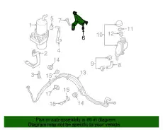  КРОНШТЕЙН КРЕПЛЕНИЯ НАСОСА ГУР BBN232603A MAZDA