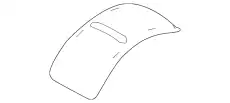  ОБЛИЦОВКА ПАНЕЛИ СЕЛЕКТОРА АКПП GHR564353 MAZDA