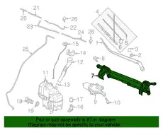 LINK,WIPER BHS267360A MAZDA