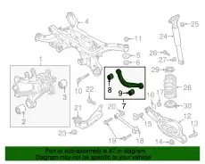 РЫЧАГ ЗАДНИЙ ПОПЕРЕЧНЫЙ CX5 KD35-28-C10 MAZDA