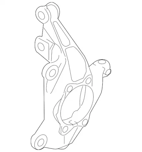Кулак поворотный MAZDA KD3533031A