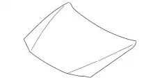 BONNET C5Y35231X MAZDA