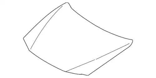 BONNET C5Y35231X MAZDA