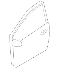 BODY(L),FRONT DOOR DFY15902XJ MAZDA