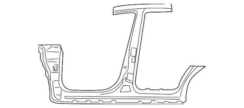 SILL (L) SIDE OUTER TDY171271E MAZDA