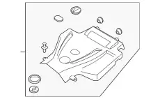DUCT,AIR-INTER COOLE L33E1356ZE MAZDA