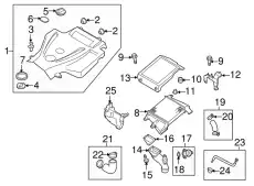 DUCT,AIR-INTER COOLE L33E1356ZE MAZDA