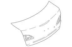 крышка багажника BBY45261XD MAZDA