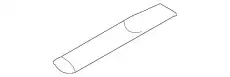  ЗАГЛУШКА МОЛДИНГА КРЫШИ 78132-57L01 SUZUKI
