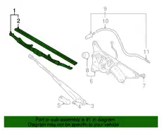 Щетка стеклоочистителя 38822-65D00 SUZUKI