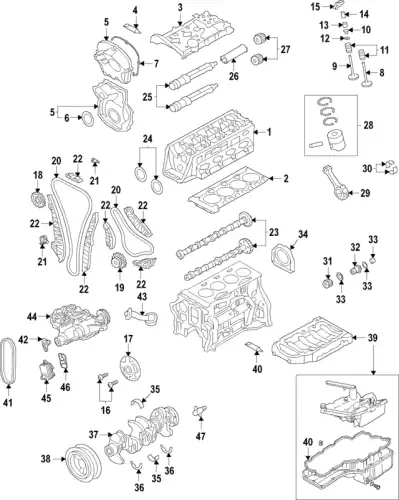  Подшипник игольчатый 06K103300C 001 VAG