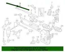 Щетка стеклоочистителя 5C7955425B VAG 600/24'' мм/"