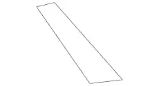 молдинг двери / black tape-rr dr frame r 863833L000 MOBIS