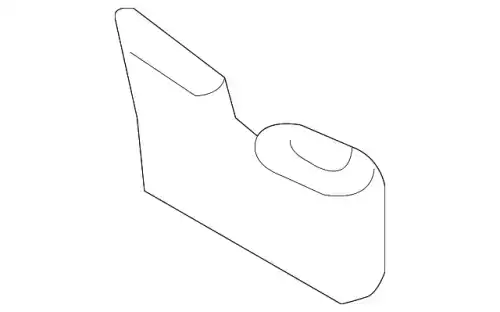 брызговик / guard assy-rear deflector.rh 86864B8000 MOBIS