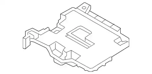 поддон аккумулятора / tray assy-battery 371502V000 MOBIS