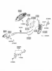 Ограничитель открывания двери авто MOBIS 793902C000