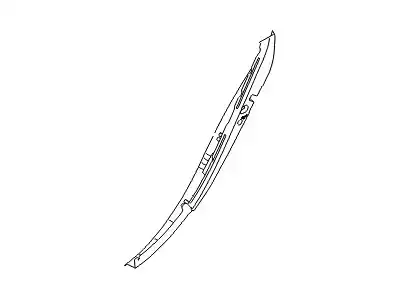 панель кузова / cvr assy-fr dr trim rr e 823043N000 MOBIS