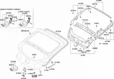 Ручка двери MOBIS 812602V010