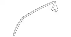 молдинг двери / cover assy-rr dr frame i 839203N010 MOBIS