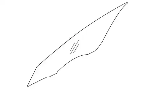 СТЕКЛО ДВЕРИ 824213X011 MOBIS