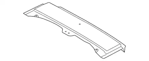 панель крыши / panel-panorama rear 671162W300 MOBIS