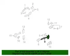 замок двери / latch & actuator assy-rr d 814203L000 MOBIS