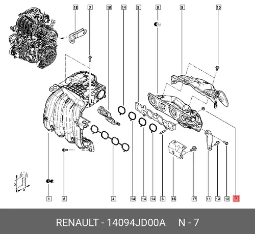 RENAULT 14094JD00A