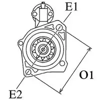 шкив генератора! 54.60mm SP4\ Mitsubishi, Mazda 136941 CARGO