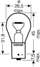 Автолампа OSRAM 7510LTS