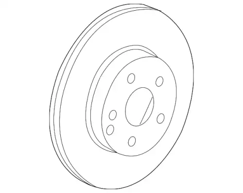 Тормозной диск MB 176 421 02 12