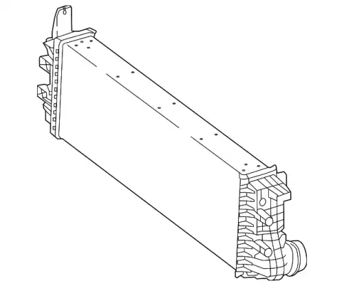 Интеркулер MB 447 501 03 01