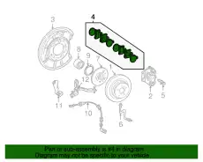 Тормозные колодки дисковые MB 003 420 27 20 41