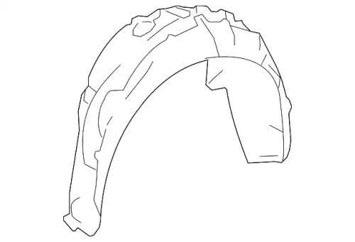 Подкрылок MB 222 690 81 00