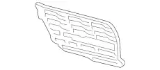  VENTILATION LOUVER - A2228850154 MB