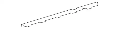 Уплотнитель двери MB 205 735 04 65